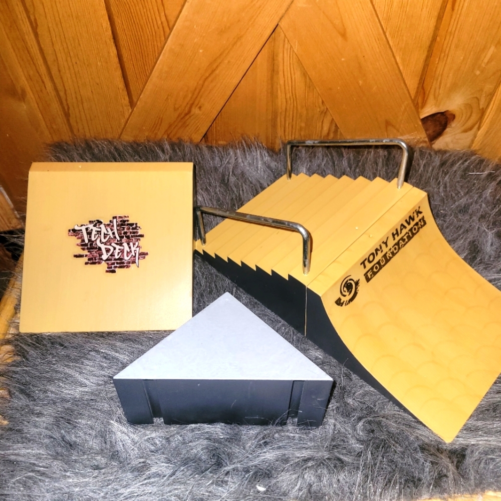 Tech Deck/ Tony Hawk Foundation  ramp/stairs Lot